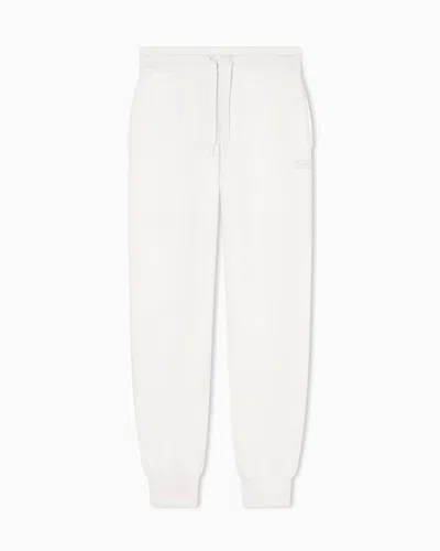 Armani Exchange Technical Fabric Jogger Pants In White