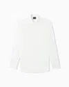 Armani Exchange Technical Fabric Shirt In White