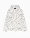 Armani Exchange Technical Fabric Windbreakers In White