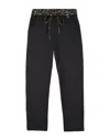 Armani Exchange Toddler Girl Pants Black Size 6 Cotton, Polyester In Black