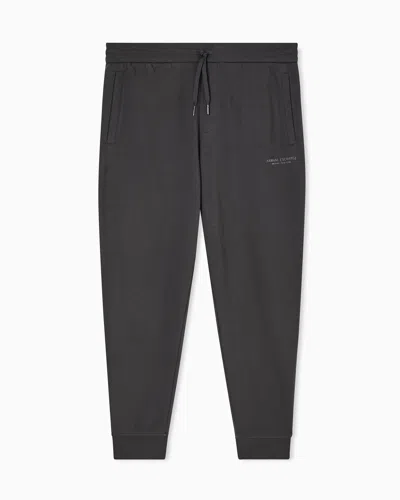 Armani Exchange Tone Logo Jogger Pants In Green