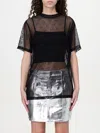 Armani Exchange Top  Woman Color Black In Black