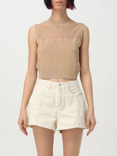 Armani Exchange Top  Woman Color Beige