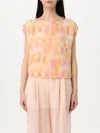 Armani Exchange Tops In Coral