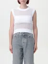 Armani Exchange Top  Woman Color White In 白色