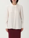 Armani Exchange Top  Woman Color Yellow Cream In White
