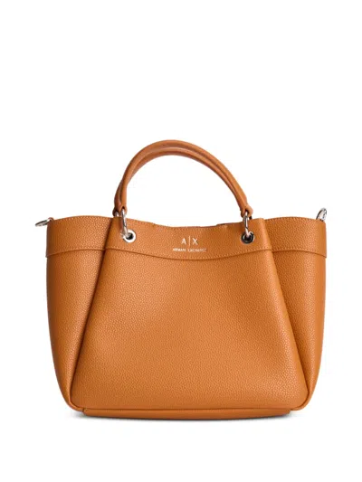 Armani Exchange Klassische Schultertasche In Orange
