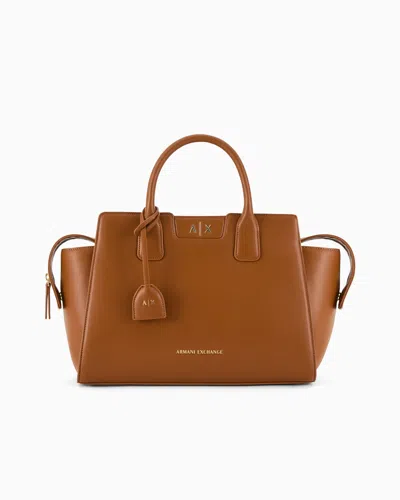 Armani Exchange Top Handles In Brown