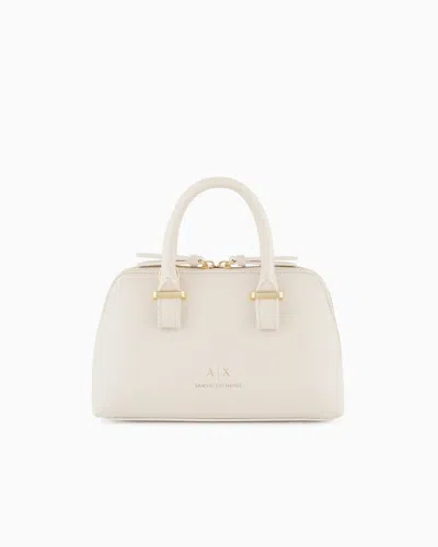 Armani Exchange Top Handles In White