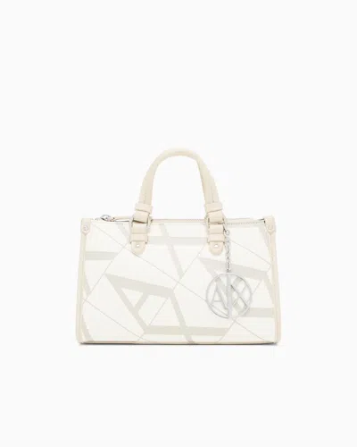 Armani Exchange Top Handles In White