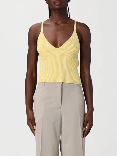 Armani Exchange Top Woman  In Yellow