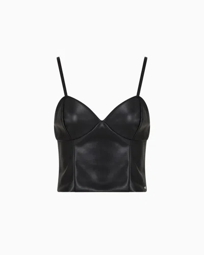 Armani Exchange Tops In Black
