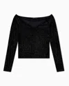 Armani Exchange Sweaters In Black