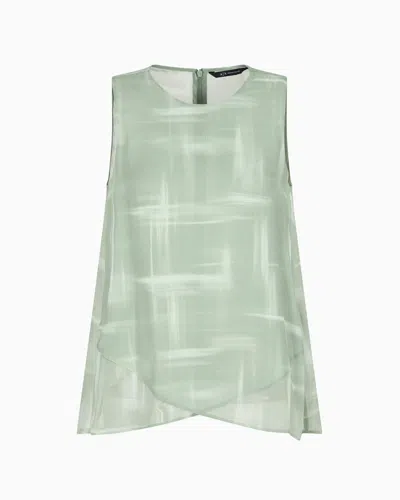 Armani Exchange Tops In Green