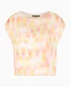 Armani Exchange Tops In Pink