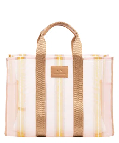 Armani Exchange Tote Bag In Pink