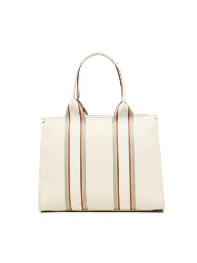 Armani Exchange Tote Bag With Contrasting Bands