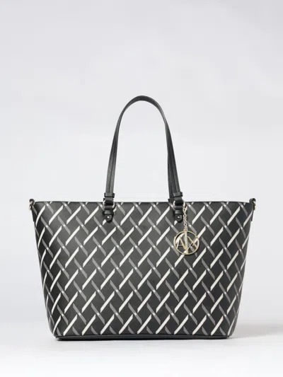 Armani Exchange Shoulder Bag Woman In Black