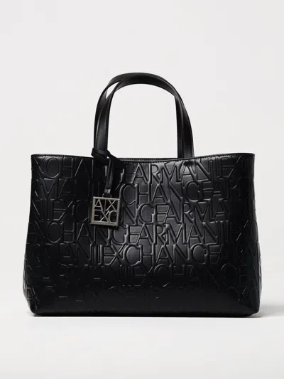 Armani Exchange Tote Bags  Woman Color Black
