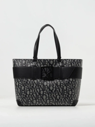 Armani Exchange Tote Bags  Woman Color Black