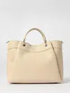 Armani Exchange Tote Bag  Woman Color Yellow Cream