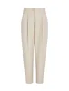 Armani Exchange Twill Pleated Trousers