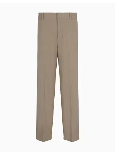 Armani Exchange Trousers In Green