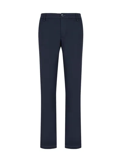 Armani Exchange Trousers In Blue