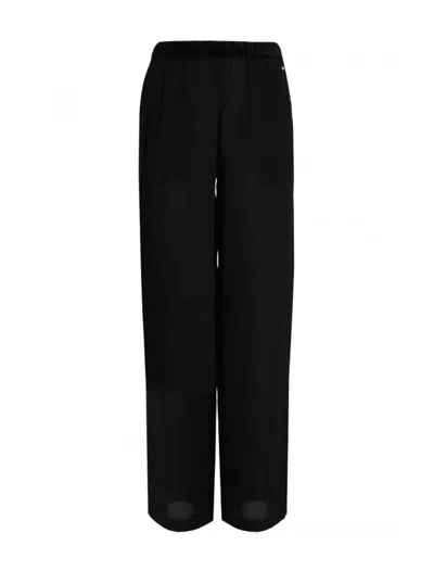 Armani Exchange Trousers In Black