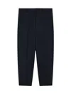 Armani Exchange Trousers Black In Blue