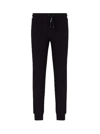 Armani Exchange Trousers Black In Nero Neri E Grigi