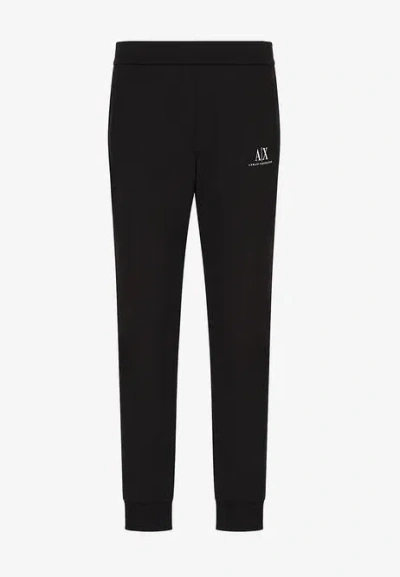 Armani Exchange Trousers Black In Nero Neri E Grigi