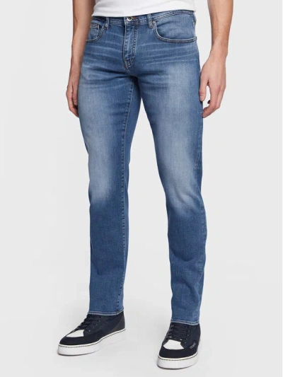 Armani Exchange Trousers Blue In Blu Blu E Verdi