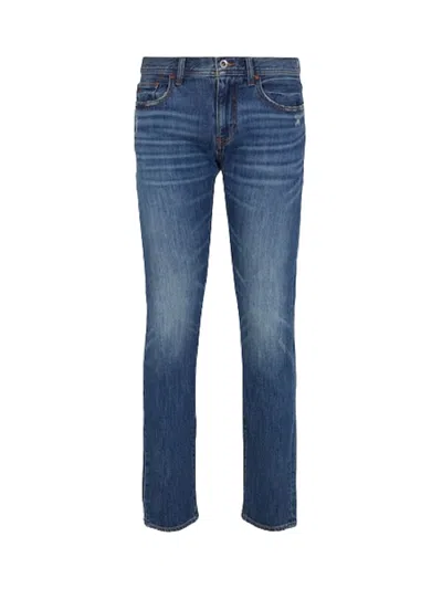 Armani Exchange Trousers Blue In Blu Blu E Verdi