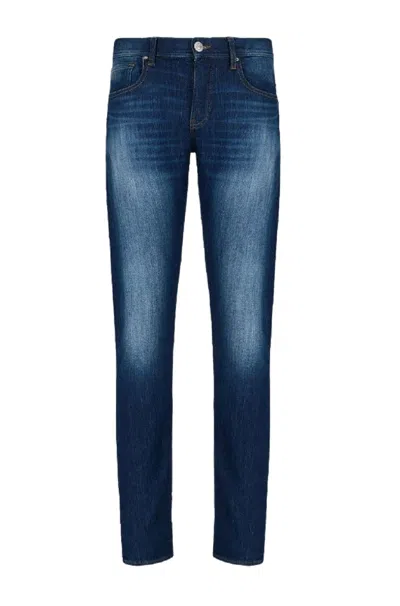 Armani Exchange Trousers Blue In Blu Blu E Verdi