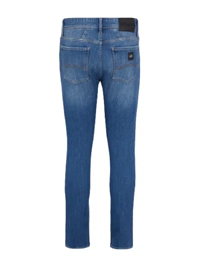 Armani Exchange Trousers Blue In Blu Blu E Verdi