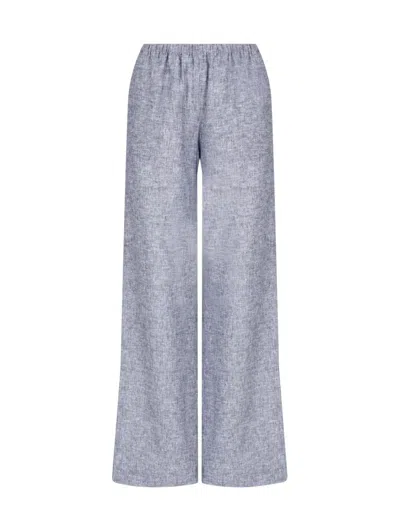 Armani Exchange Trousers In Blueberry Jelly / Op
