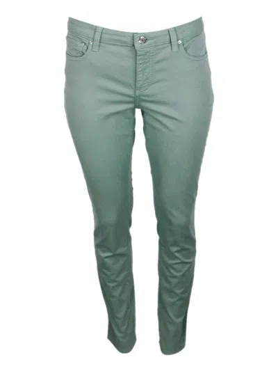 Armani Exchange Trousers In Green