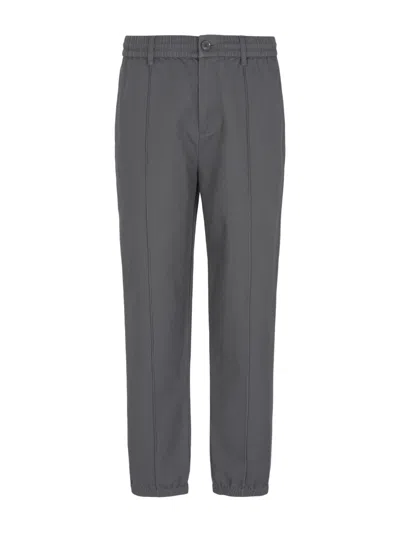 Armani Exchange Trousers Grey In Gray