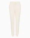 Armani Exchange Trousers In Flowing Fabric In White