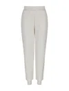 Armani Exchange Trousers White In Bianco Chiari E Naturali