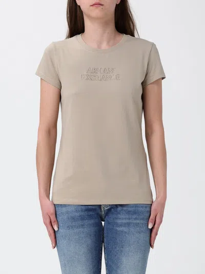 Armani Exchange T-shirt Woman  In Animal Print