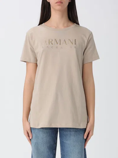 Armani Exchange T-shirt Woman  In Gray