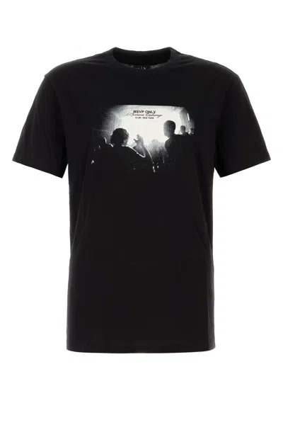 Armani Exchange Graphic-print T-shirt In Black