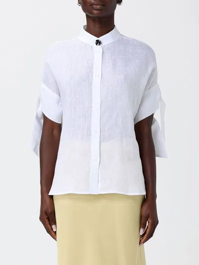 Armani Exchange T-shirt Woman  In White