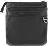Armani Exchange Logo-lettering Messenger Bag In Black