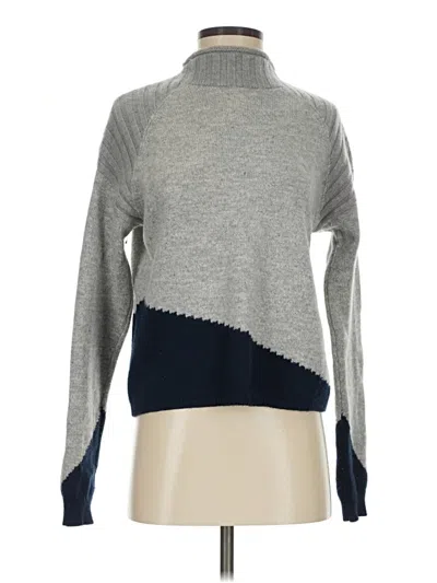 Pre-owned Armani Exchange Turtleneck Sweater In Gray