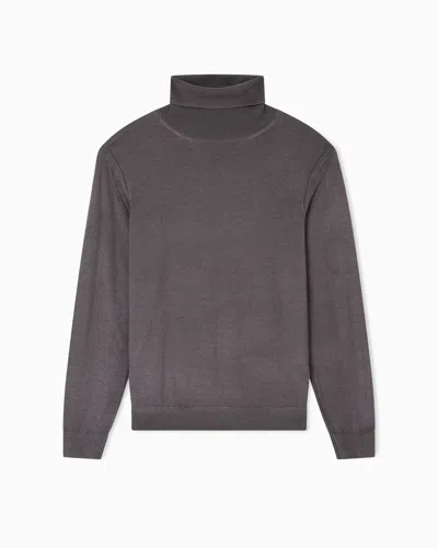 Armani Exchange Turtlenecks In Purple
