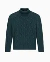 Armani Exchange Turtlenecks In Blue