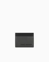 Armani Exchange Two-tone Card Holder With Logo In Gray